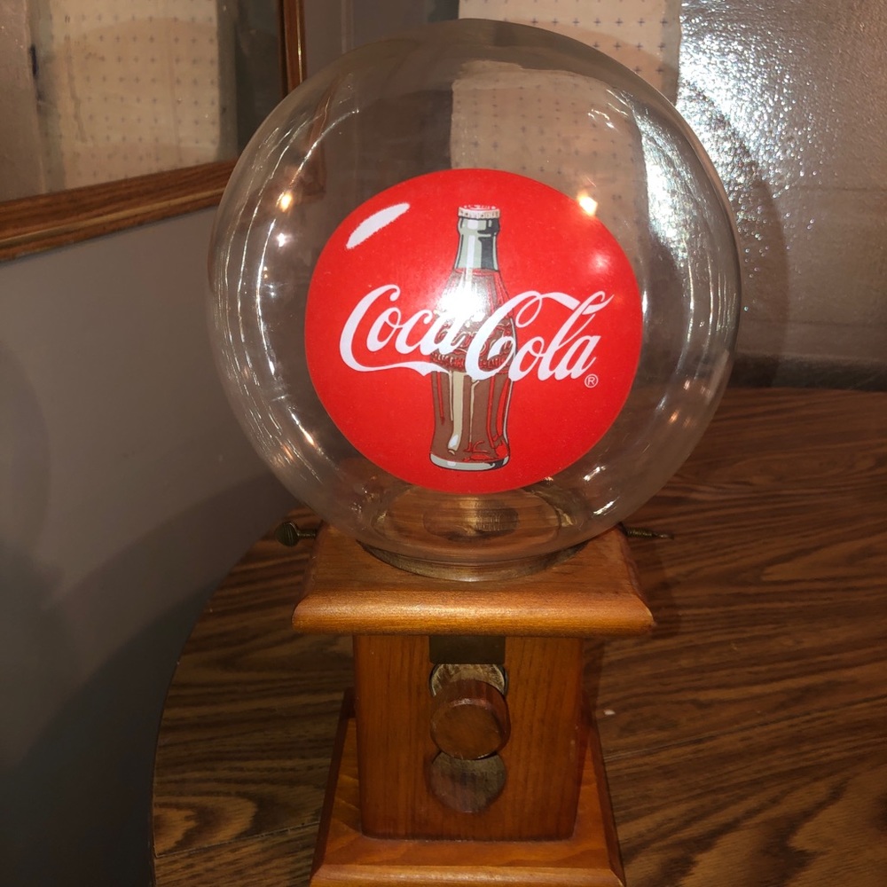 Collectible Coca Cola Gumball machine . New just been stored away